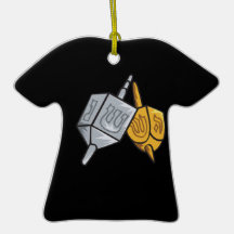 Dreidel Julgransdekoration