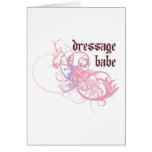 DressageBabe Hälsnings Kort