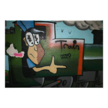 Drevgrafitti Foto