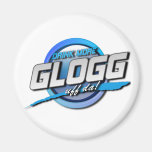 Dricka mer Glogg - Uff Da! Magnet För Kylskåp