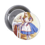 Dricka mig, Alice! Knappar Med Nål