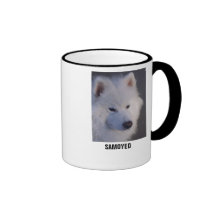 Drinkware för SamoyedSledhund mugg