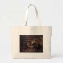 Driva av musik tote bags