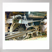 Driva rullar affischen/trycket