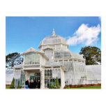 Drivhus av blommor i Golden Gate Park i San Vykort