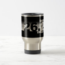 Dröm för utmaning 2 - kaffemugg för 26,2 maraton -