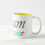 Dröm i färgkaffemugg