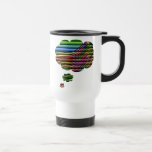Dröm- travel mug för regnbåge kaffe muggar