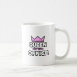 Drottning av kontoret kaffe koppar