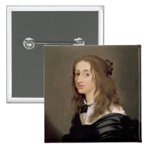 Drottning Christina av sverigen 1652 Knappar Med Nål