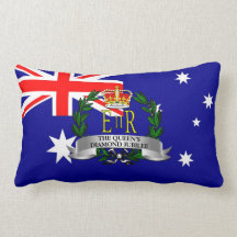 Drottning diamantjubileum - Australien Prydnadskuddar