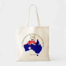 Drottning diamantjubileum - Australien Tote Bag