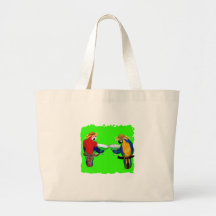 Drunkin papegojor tote bag