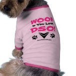 DSO-klan "Woof!", Vovveskjorta Hund Tee Shirt