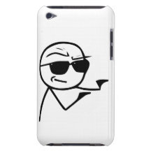 Du är det komiska ansiktet för manen barely there iPod cases