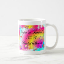 Du är inbjuden till en möhippa kaffe mugg