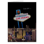 du är…, Inbjudet Las Vegas kort