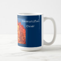 Du är min härliga! kaffe kopparhösthimmel