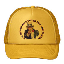 Du bör ha röstat för John McCain Trucker Keps