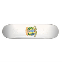 Du göra gelé av mustaschmaneten anpassad skate board