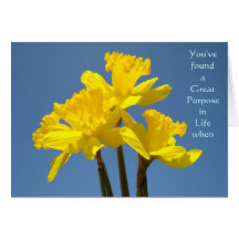 Du har funnit en underbar ämnar i liv, då…, Kort
