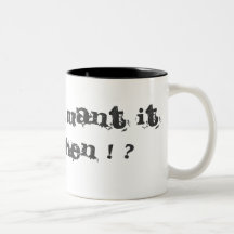 DU ÖNSKAR DET NÄR! ? KAFFE KOPP