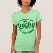 Du styrkan får lycklig om dig köp min nästa drink t shirt