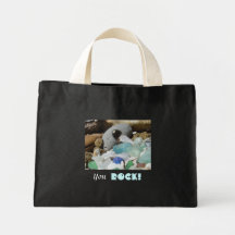 Du vaggar! totot hänger lös gåvastrandSeaglass fos Tote Bag