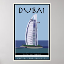 Dubai Affisch