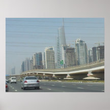 dubai metro, uae affischer