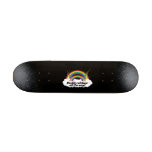 DUBBEL REGNBÅGE HELA VÄGEN SKATE DECKS