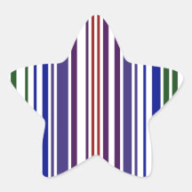 Dubbel regnbågeBarcode Klistermärke