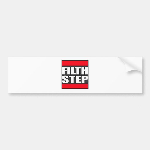 Duben för smörjan för FILTHSTEP Dubstep kliver den Bildekal