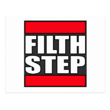 Duben för smörjan för FILTHSTEP Dubstep kliver den Vykort