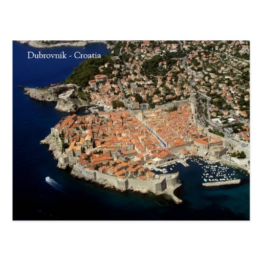 Dubrovnik - Kroatienvykort