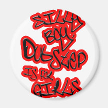 Dubstep är för kvinna för flickagal.-damer Dubstep Magneter