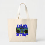 Dubstep blått Boombox Kassar