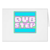 DUBSTEP Bubblegum Hälsningskort