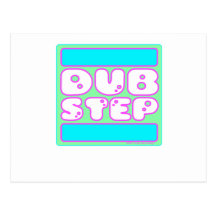 DUBSTEP Bubblegum Vykort