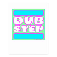 DUBSTEP Bubblegum Vykort