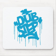 Dubstep FatCap himmelblått Mus Mattor