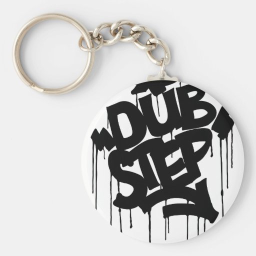Dubstep FatCap svart Nyckelring