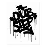 Dubstep FatCap svart Vykort
