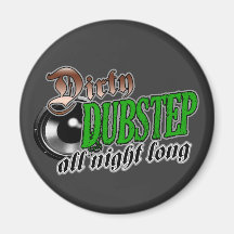 Dubstep fläktgåva magneter för kylskåp