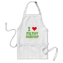 Dubstep kliver den nedsmutsada duben bas- technova förkläde