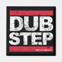 Dubstep kylmagnet kylskåpsnagnet