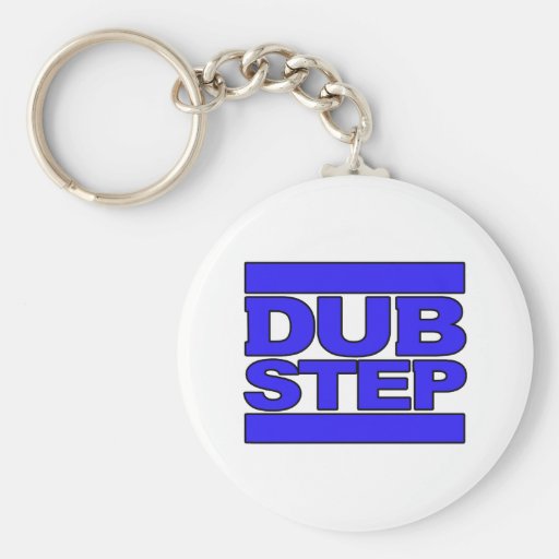 DUBSTEP-logotypblått Nyckelringar
