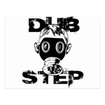 dubstep maskerar vykort