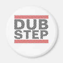 Dubstep musik magneter för kylskåp