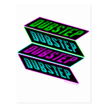 DUBSTEP-neon Vykort
